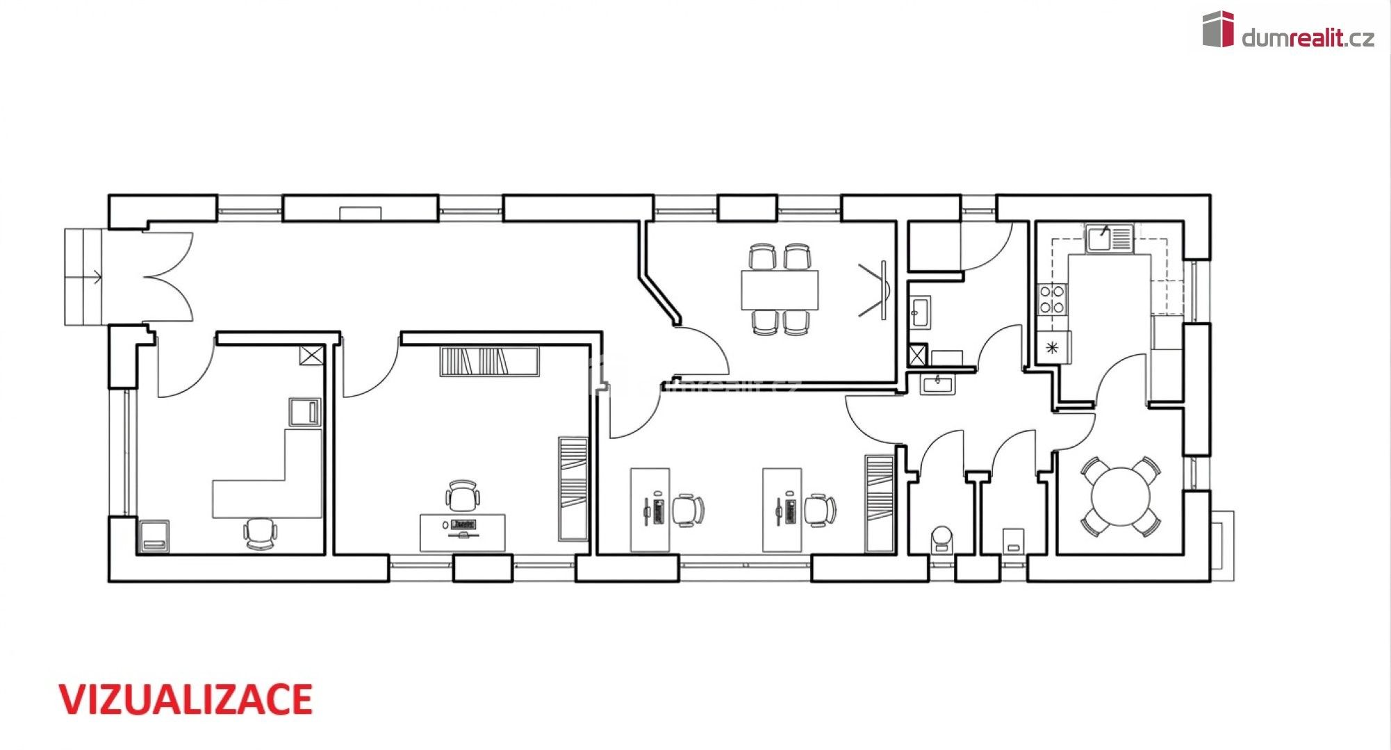 Pronájem komerčního prostoru 120 m² - foto 8