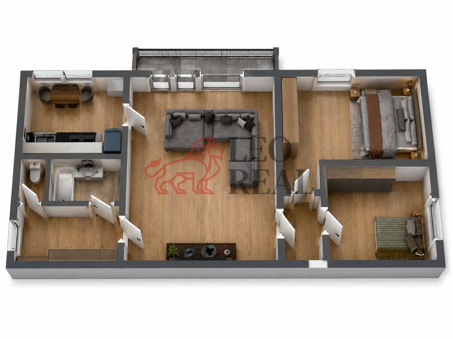 Pronájem bytu 3+1 80 m² - foto 9