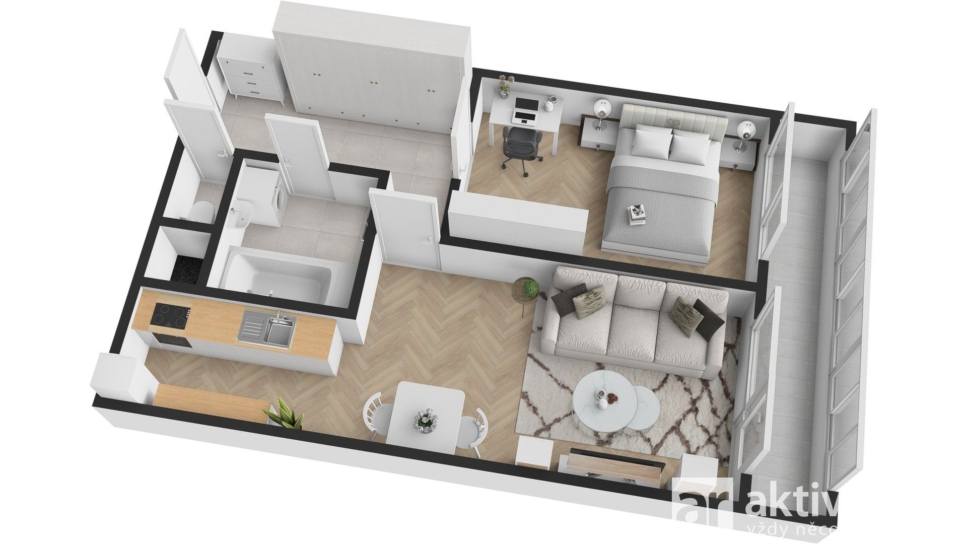 Prodej bytu 2+kk 43 m² - foto 20