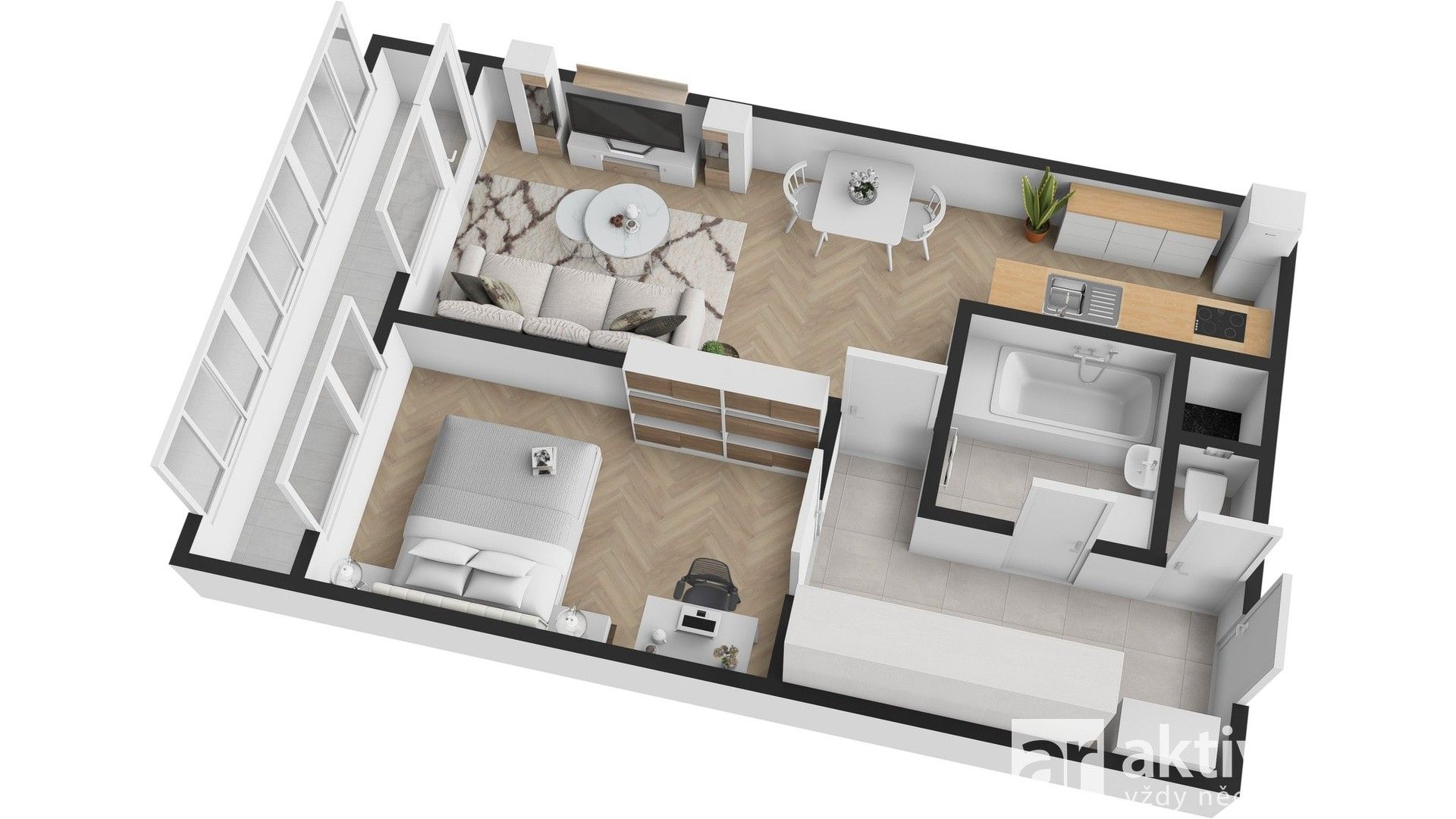 Prodej bytu 2+kk 43 m² - foto 19