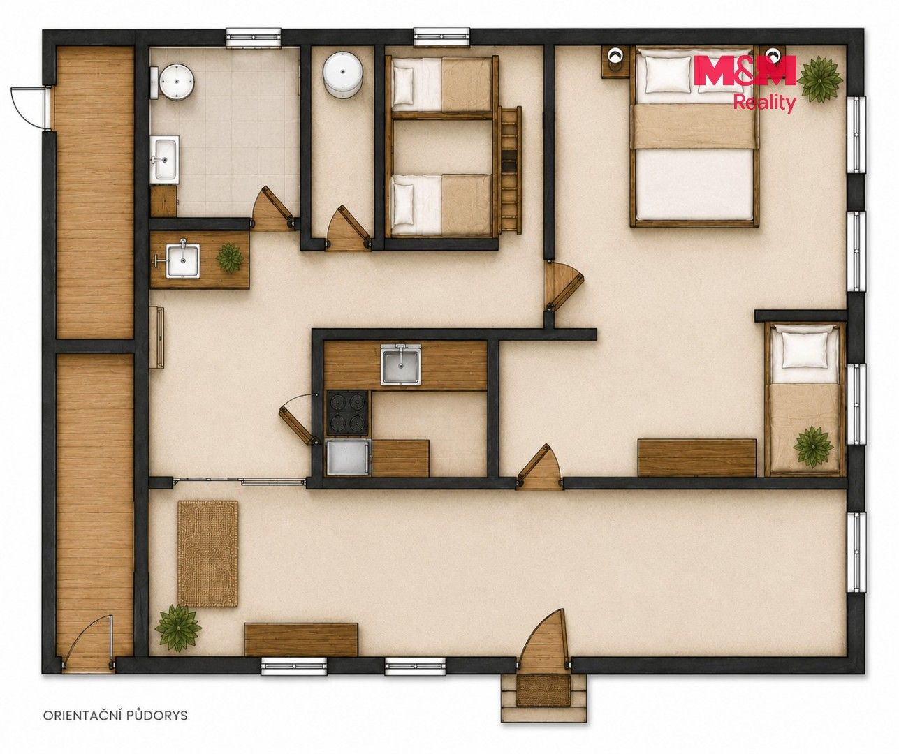 Pronájem domu 26 m² - foto 13