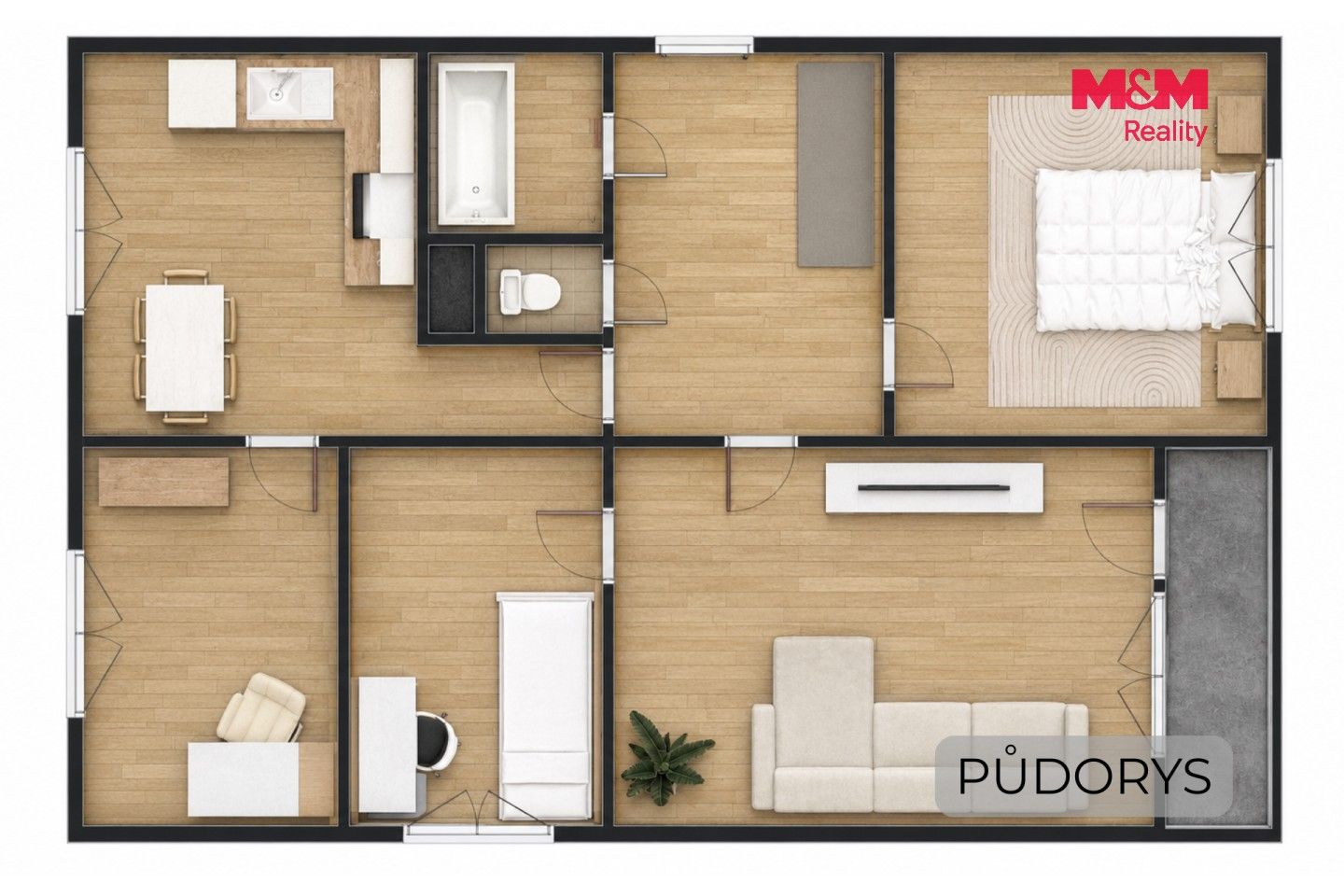 Prodej bytu 4+1 70 m² - foto 19
