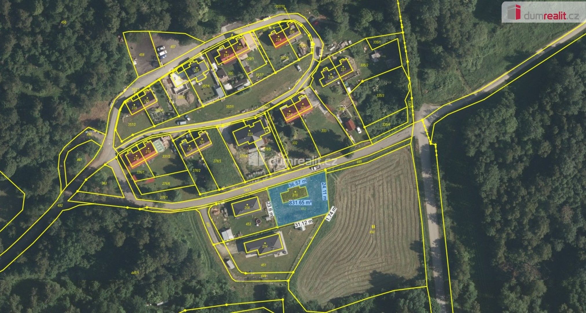 Prodej pozemku 840 m² - foto 5