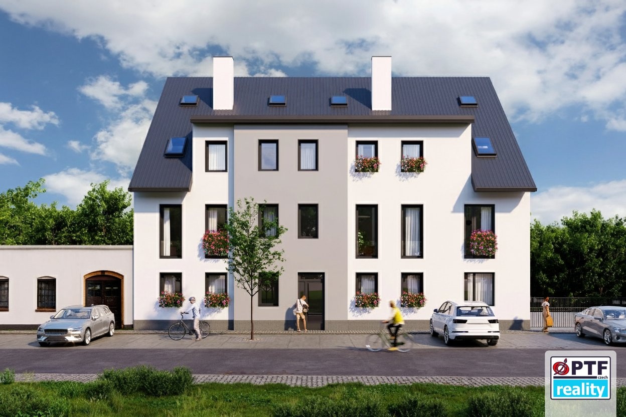 Rozestavěný dům se 14 apartmány u Klínovce - foto 1