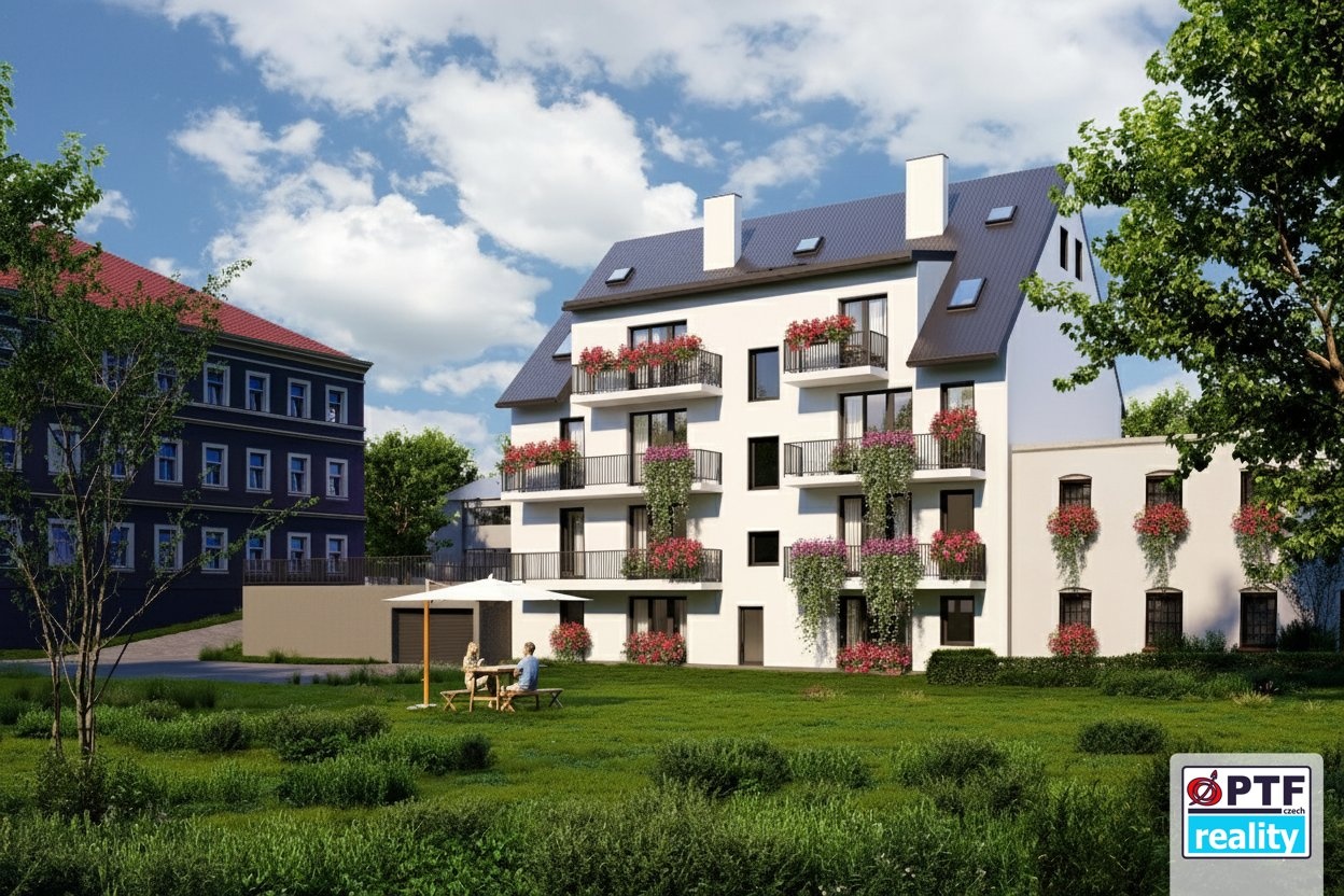Rozestavěný dům se 14 apartmány u Klínovce - foto 2