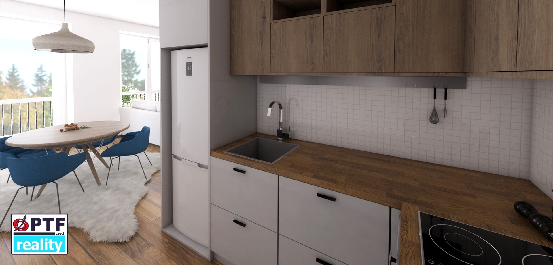 Rozestavěný dům se 14 apartmány u Klínovce - foto 10
