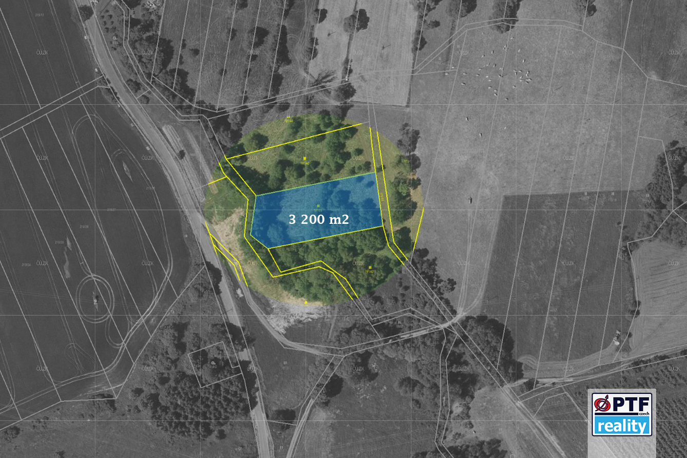 Prodej pozemku 3200 m² Strážov - Opálka - foto 1