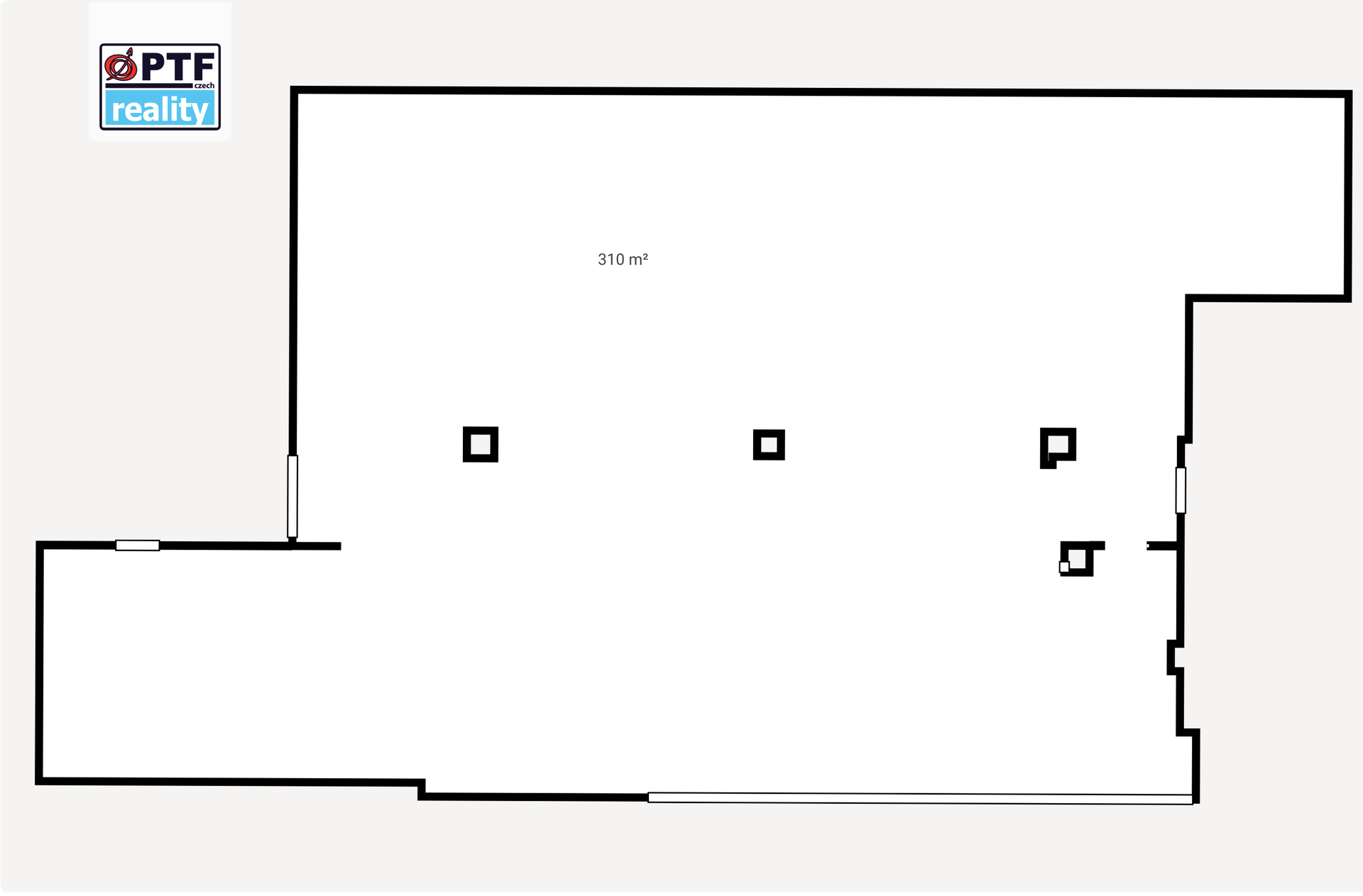 Pronájem komerčních prostor 50m2 - 2000m2 - foto 7